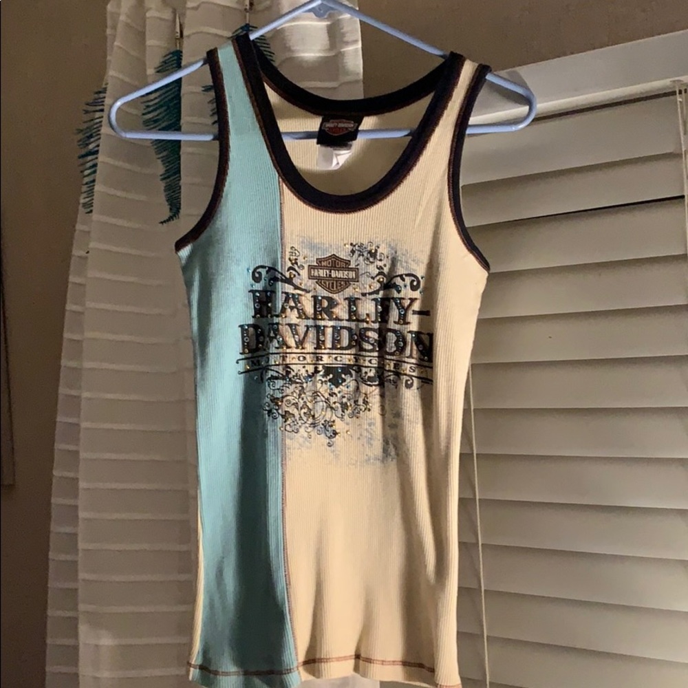 Harley Davidson tank